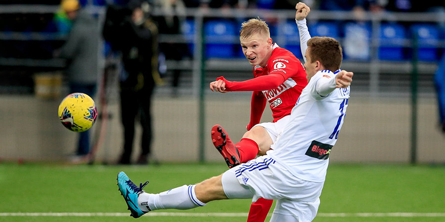 «Спартак» одержал волевую победу над «Оренбургом», играя самым молодым составом в XXI веке