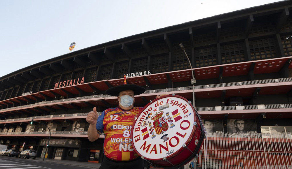 Чемпионат Испании по футболу возобновится 8 июня