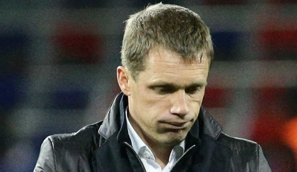 Тренер ЦСКА написал заявление об отставке