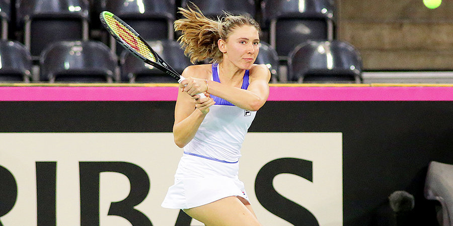 Александрова вышла во второй круг турнира в Страсбурге