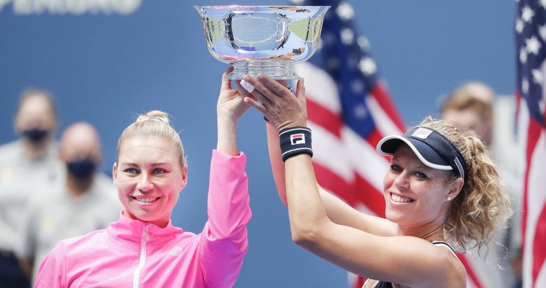Звонарева вместе с Зигемунд выиграла US Open в парном разряде