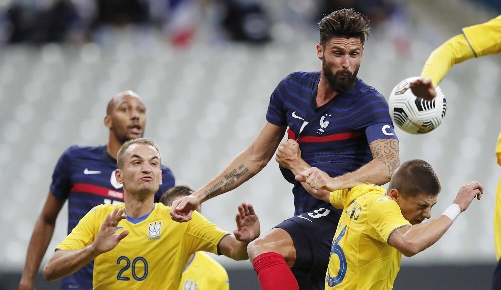 Франция разгромила Украину в товарищеском матче по футболу со счетом 7:1