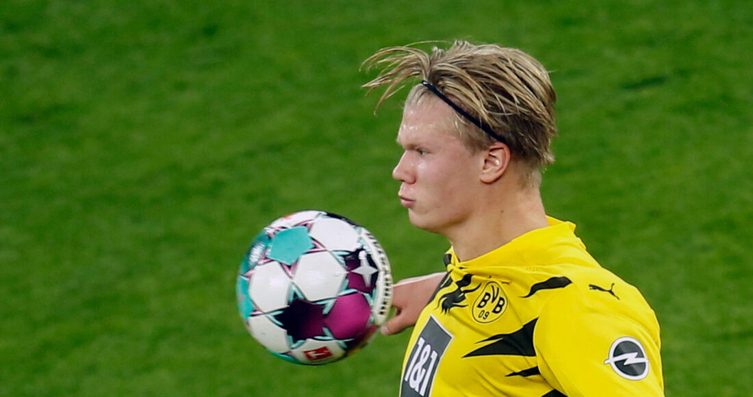 Нападающий "Боруссии" Холанд признан лучшим молодым игроком Европы