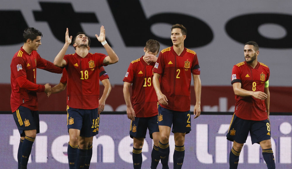 Сборная Испании разгромила Германию со счетом 6:0