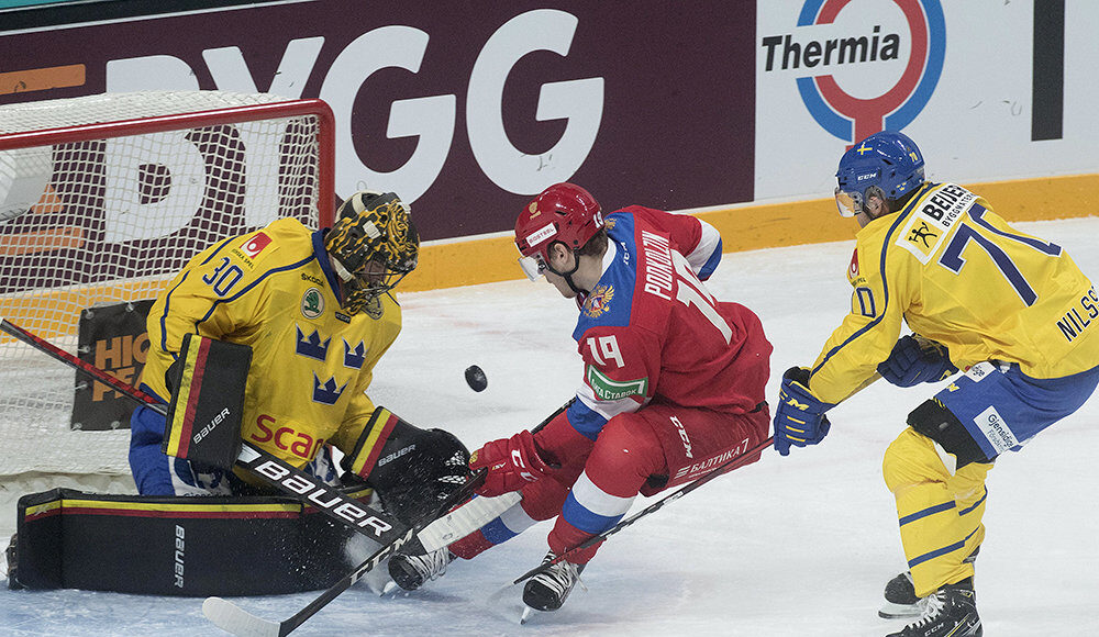 Молодежный состав сборной России обыграл Швецию на Кубке Карьяла