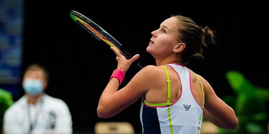 Кудерметова вышла в полуфинал турнира в Абу-Даби
