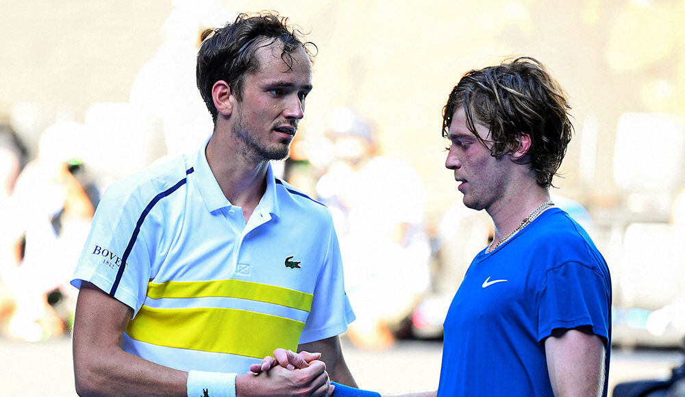 Медведев назвал матч с Рублевым на Australian Open одним из лучших в карьере