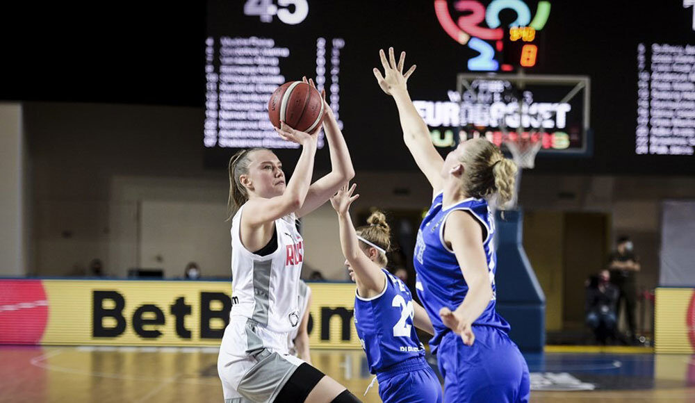Российские баскетболистки разгромили эстонок в квалификации ЧЕ-2021