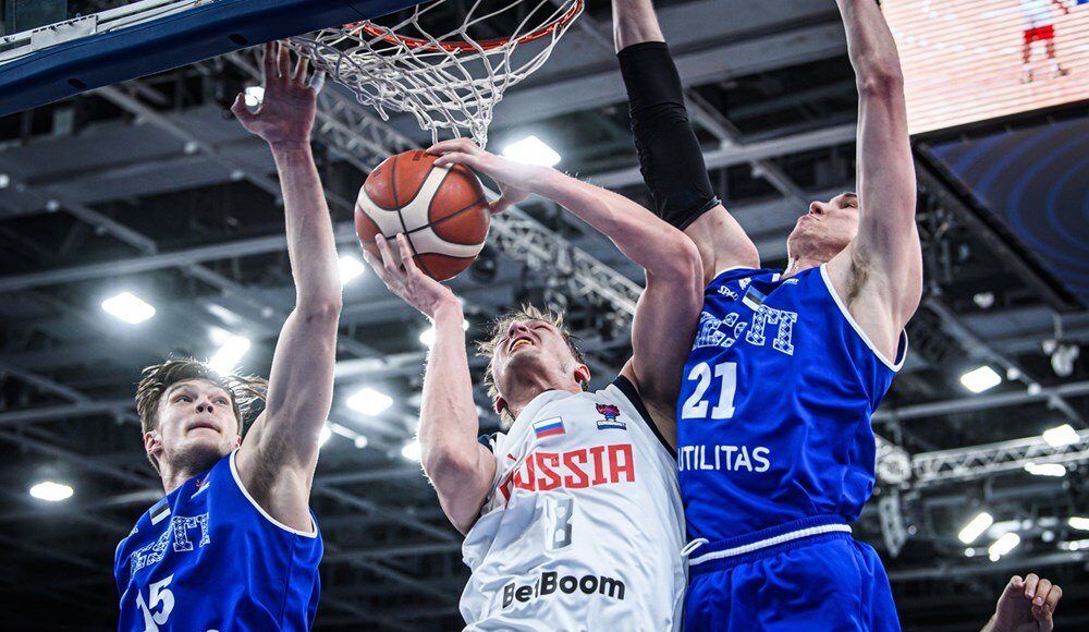 Российские баскетболисты победили Эстонию в Перми