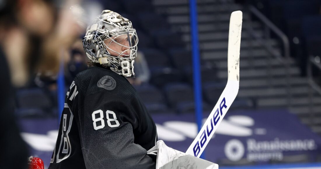 Василевский признан первой звездой недели в НХЛ