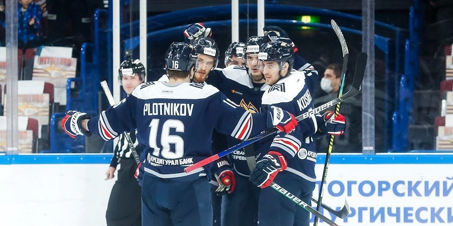 «Металлург» обыграл «Барыс» и вышел вперед в серии