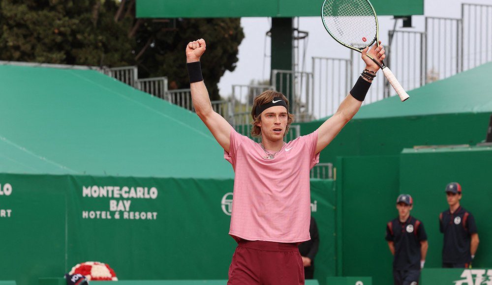 Российский теннисист Рублев вышел в финал турнира в Монте-Карло