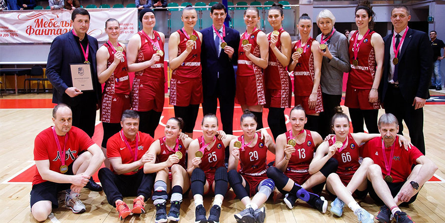 Баскетболистки МБА впервые в истории стали призерами чемпионата России