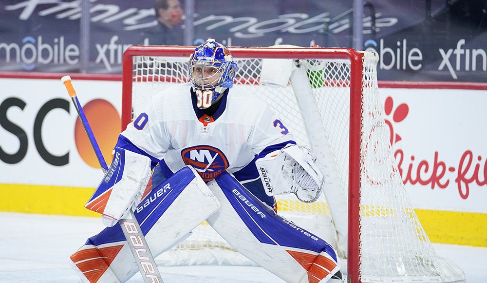 Сорокин сыграл третий матч на ноль в НХЛ