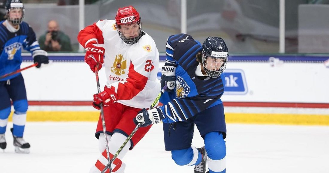 Юниорская сборная России по хоккею проиграла финнам на ЧМ-2021