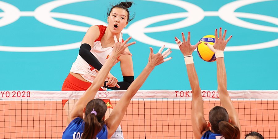 Россиянки в пяти партиях обыграли Китай на Олимпийских играх
