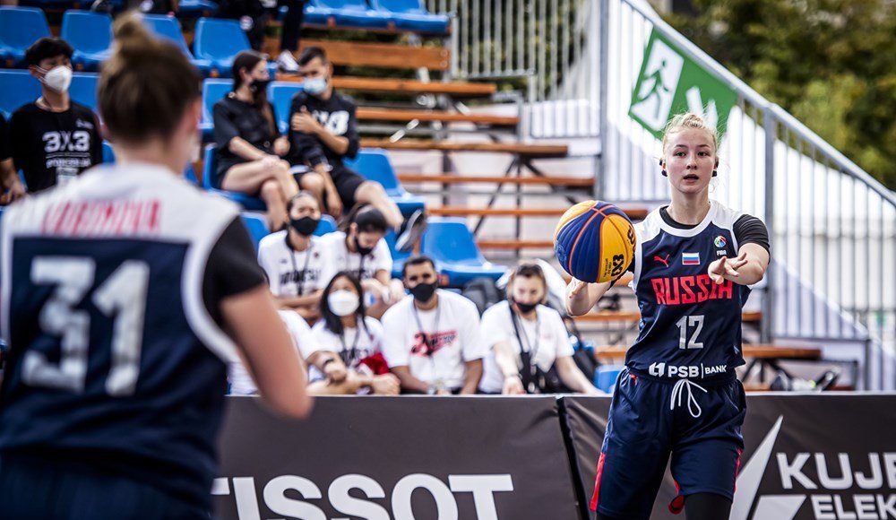 Россиянки - в топ-5 юниорского Кубка мира по баскетболу 3х3
