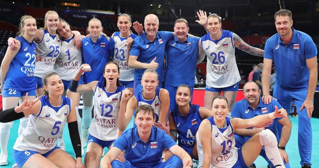 Наши волейболистки победили Францию на старте чемпионата Европы