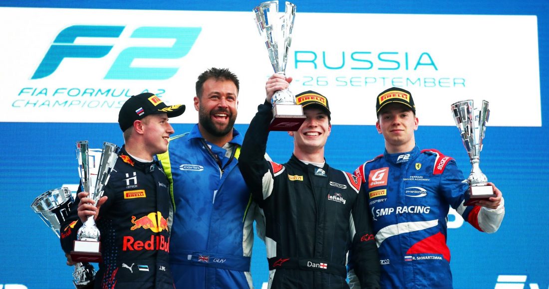 class="node-header__title">Тиктум выиграл первую гонку «Формулы-2» на Гран-при России, Шварцман — 3-й
