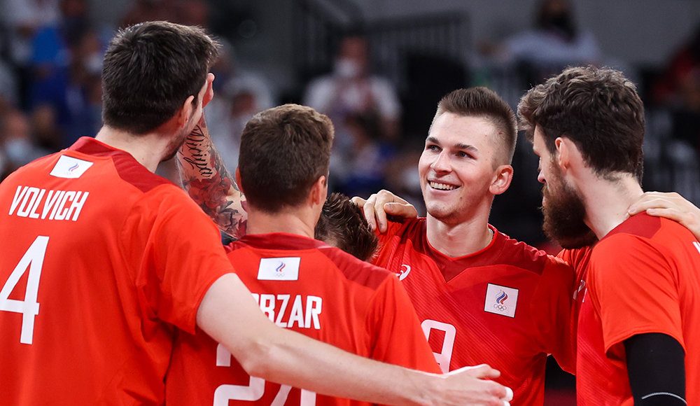 Волейболисты РФ победили Северную Македонию в последнем матче группы на ЧЕ