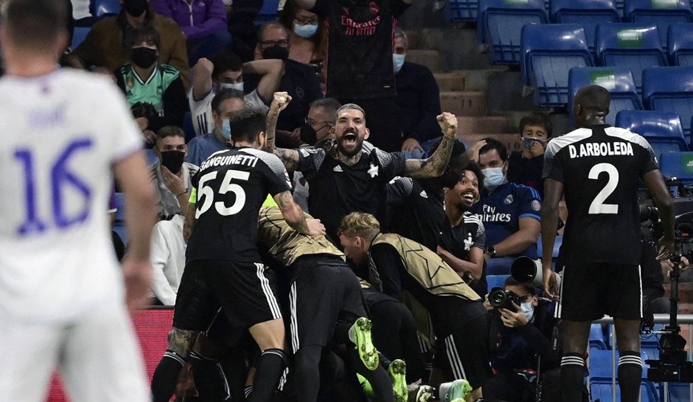 Тираспольский "Шериф" сенсационно обыграл "Реал" в Мадриде