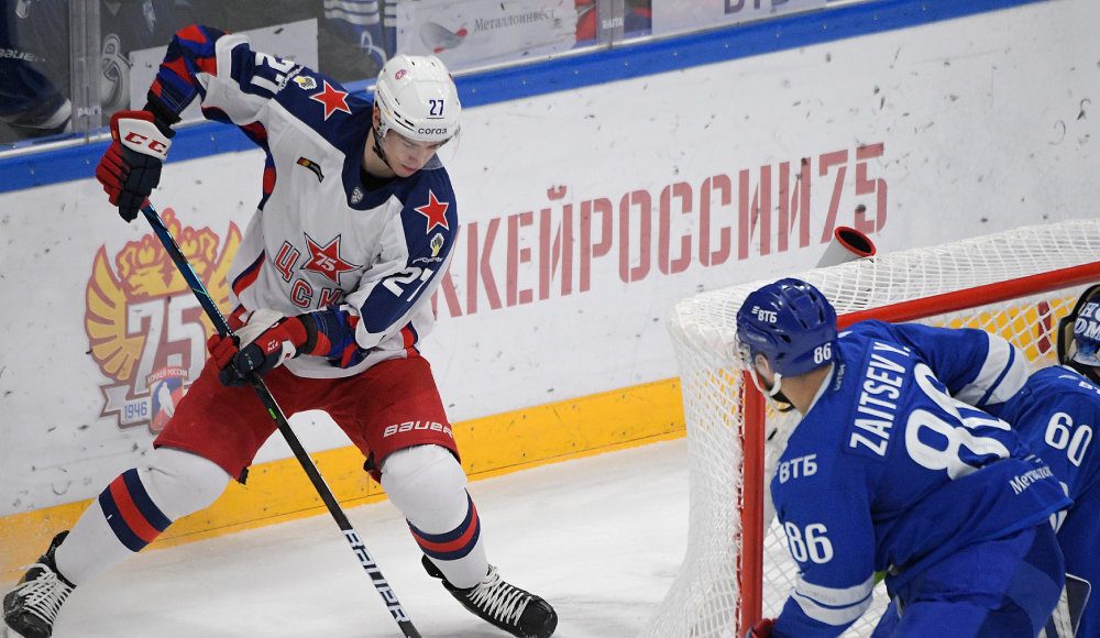 Тренер ЦСКА проанализировал победную игру против "Динамо" в матче КХЛ