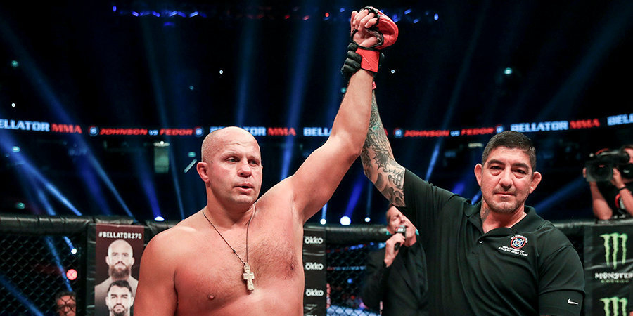 Федор Емельяненко поднялся на третье место в рейтинге тяжеловесов Bellator