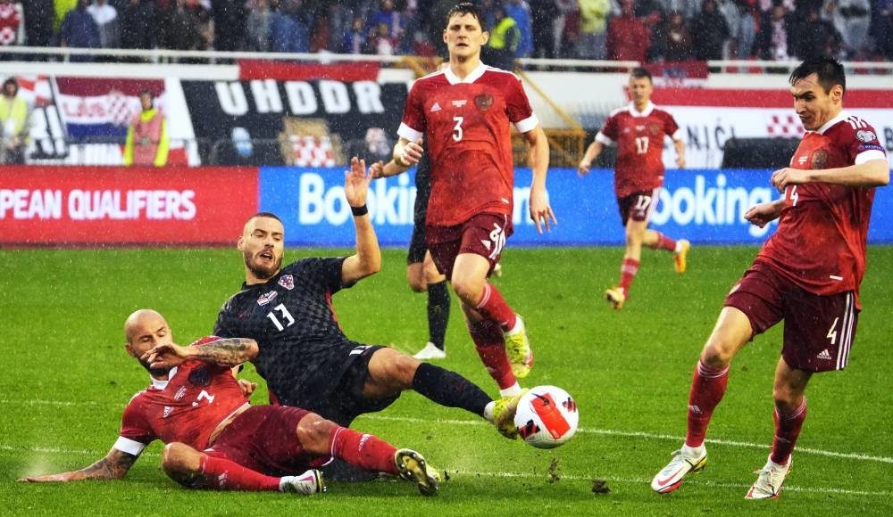 Россия уступила Хорватии 0:1 и не смогла напрямую попасть на ЧМ-2022