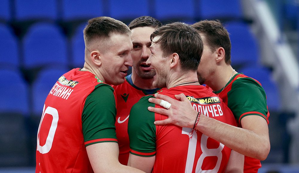 Волейболисты "Локомотива" выиграли все шесть матчей в Суперлиге