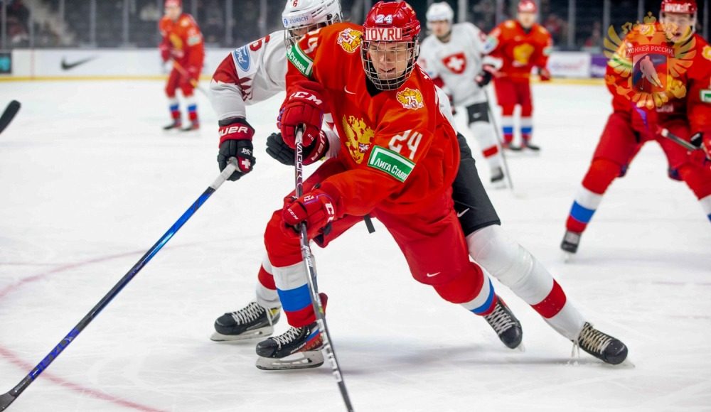 Сборная России по хоккею одержала первую победу на молодежном ЧМ-2022