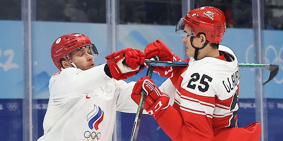 Дания стала соперником России по четвертьфиналу хоккейного турнира Олимпиады