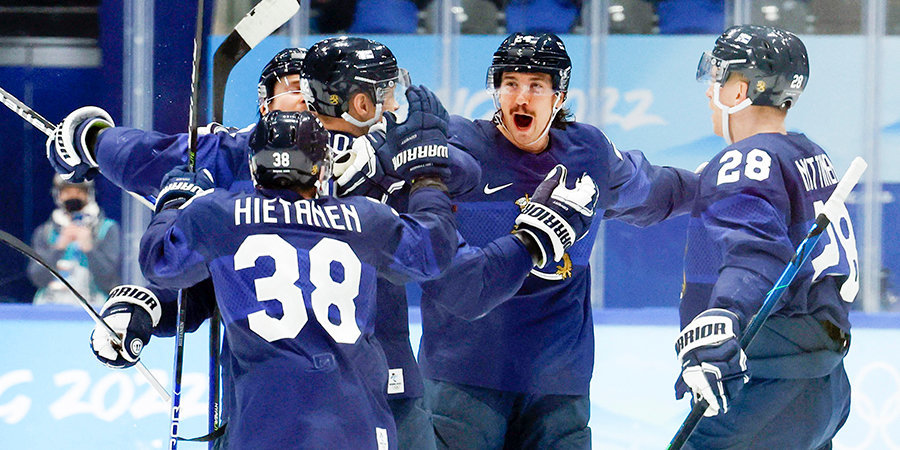 Сборные Финляндии и Швеции не пустили канадцев напрямую в четвертьфинал ОИ