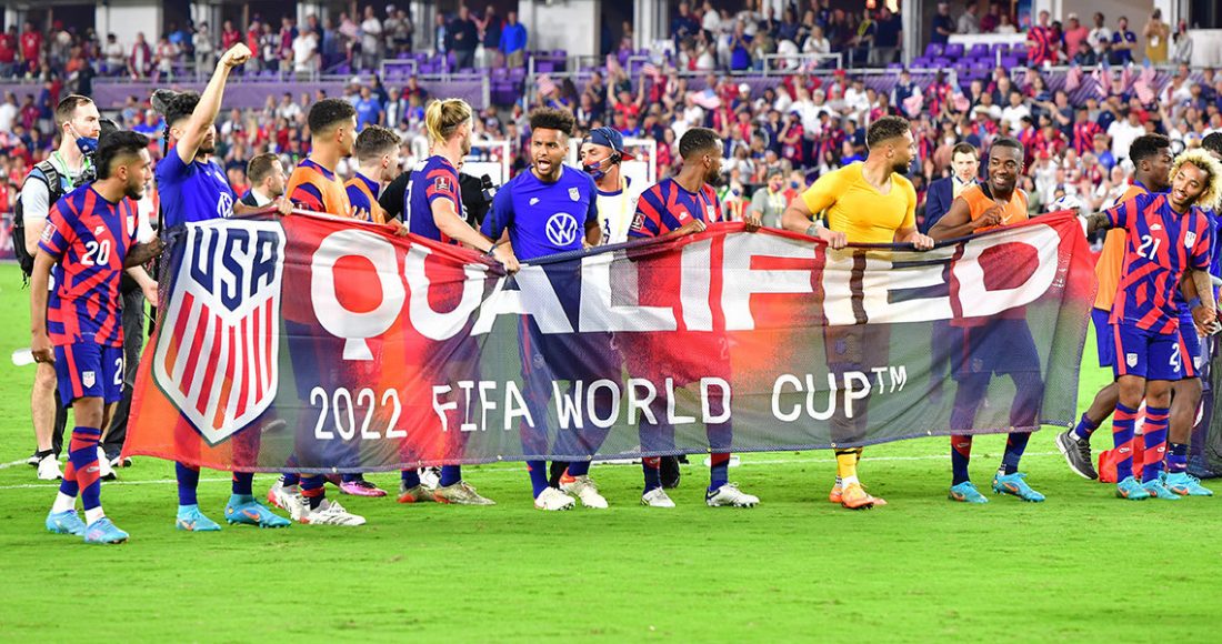 Футболисты сборной США по ошибке отпраздновали досрочный выход на ЧМ-2022