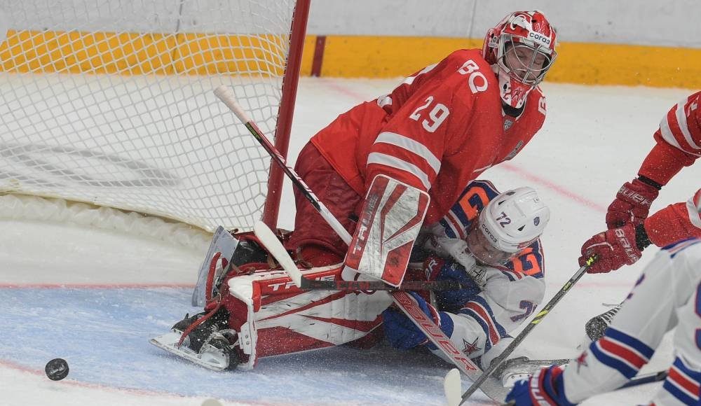 СКА обыграл "Спартак" в третьем матче и вышел вперед в серии плей-офф КХЛ
