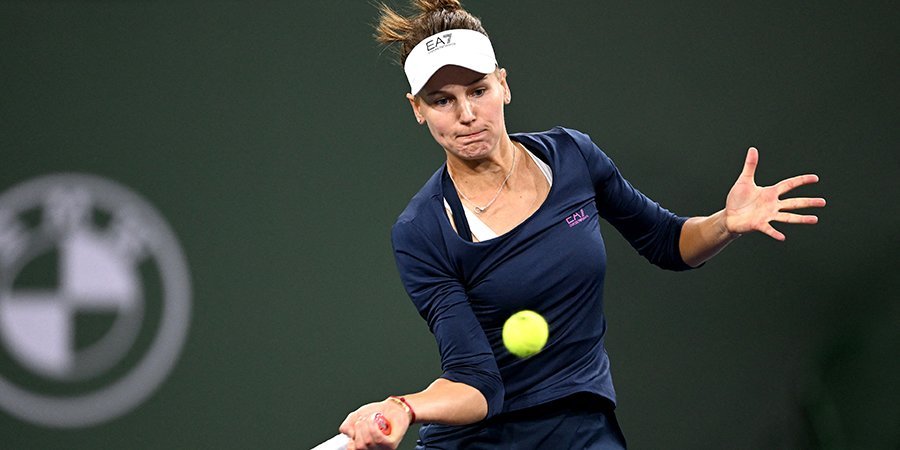 Российская теннисистка Кудерметова вышла в четвертьфинал турнира в Индиан-Уэллс