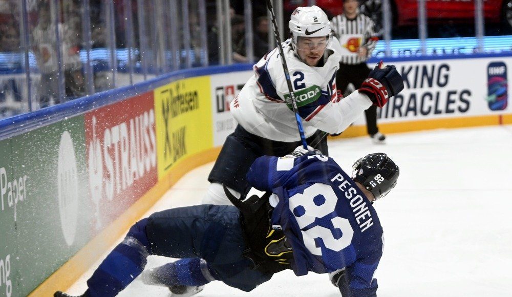 Финны уверенно разобрались с американцами на ЧМ-2022 по хоккею