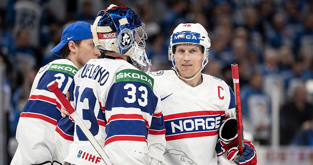 Норвегия по буллитам победила Великобританию на чемпионате мира 2022 по хоккею