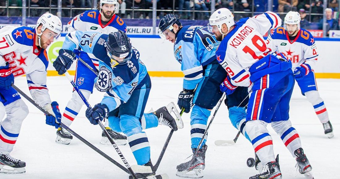«Сибирь» выиграла у СКА, петербургский клуб потерпел третье поражение подряд в КХЛ