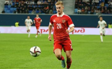 Сергей Пиняев стал самым молодым автором гола в истории сборной России по футболу