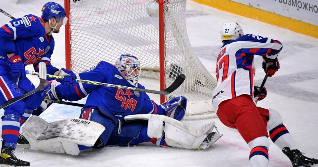 ЦСКА обыграл СКА в третьем овертайме первого матча финала Западной конференции КХЛ