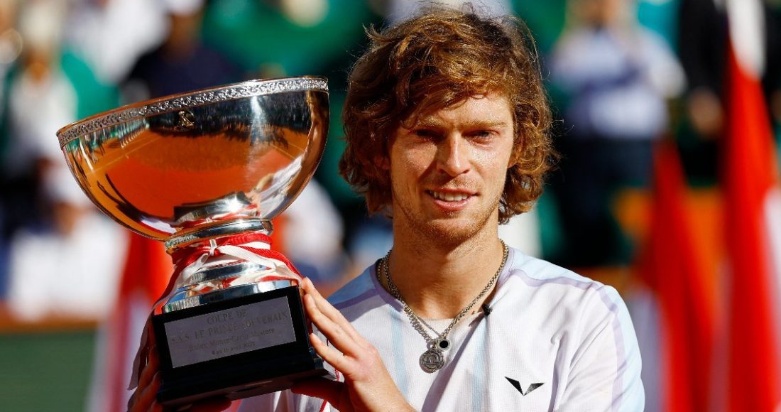 Рублев поднялся на пятое место в чемпионской гонке ATP после победы на «Мастерсе» в Монте-Карло
