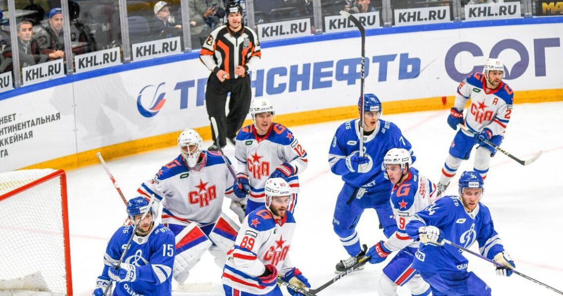 СКА в гостях обыграл московское «Динамо», «Северсталь» одержала победу над «Сочи»