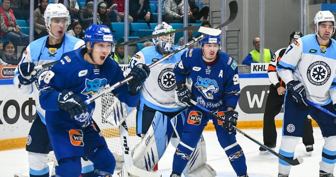 «Сибирь» отыгралась с 0:3 и победила «Барыс» в овертайме матча КХЛ