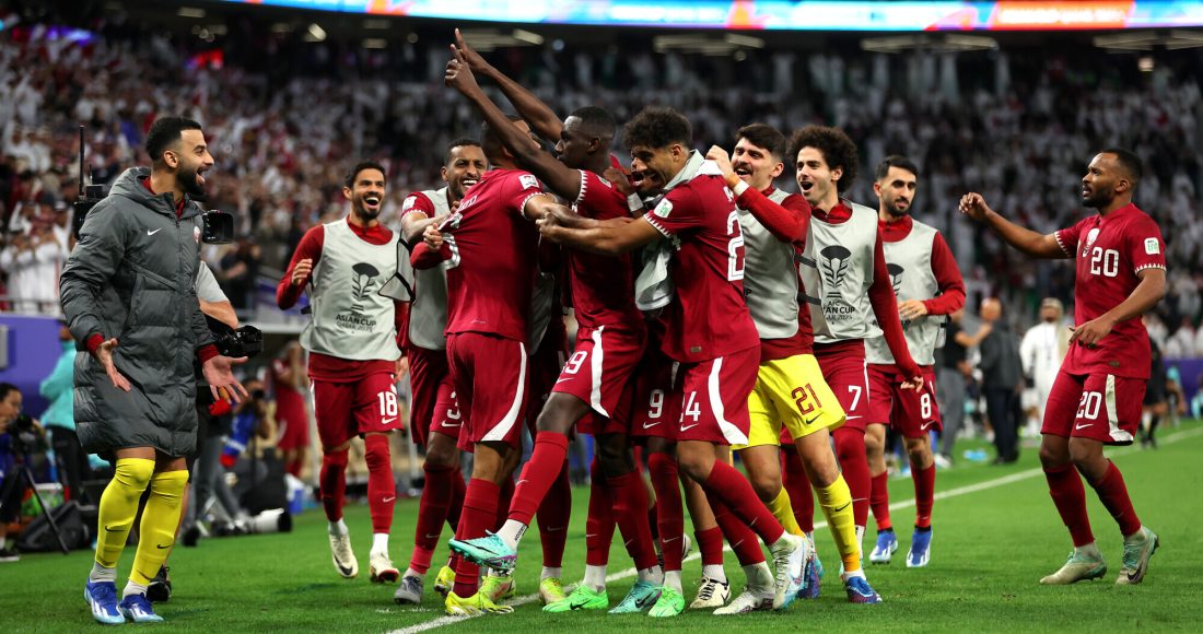 Иран проиграл Катару в полуфинале Кубка Азии, Азмун забил гол