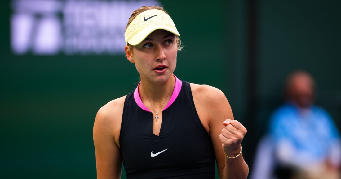 Потапова вышла в четвертьфинал теннисного турнира в Индиан‑Уэллсе