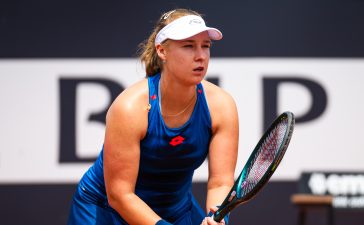 Российская теннисистка Блинкова обыграла француженку Парри на старте грунтового турнира в Риме
