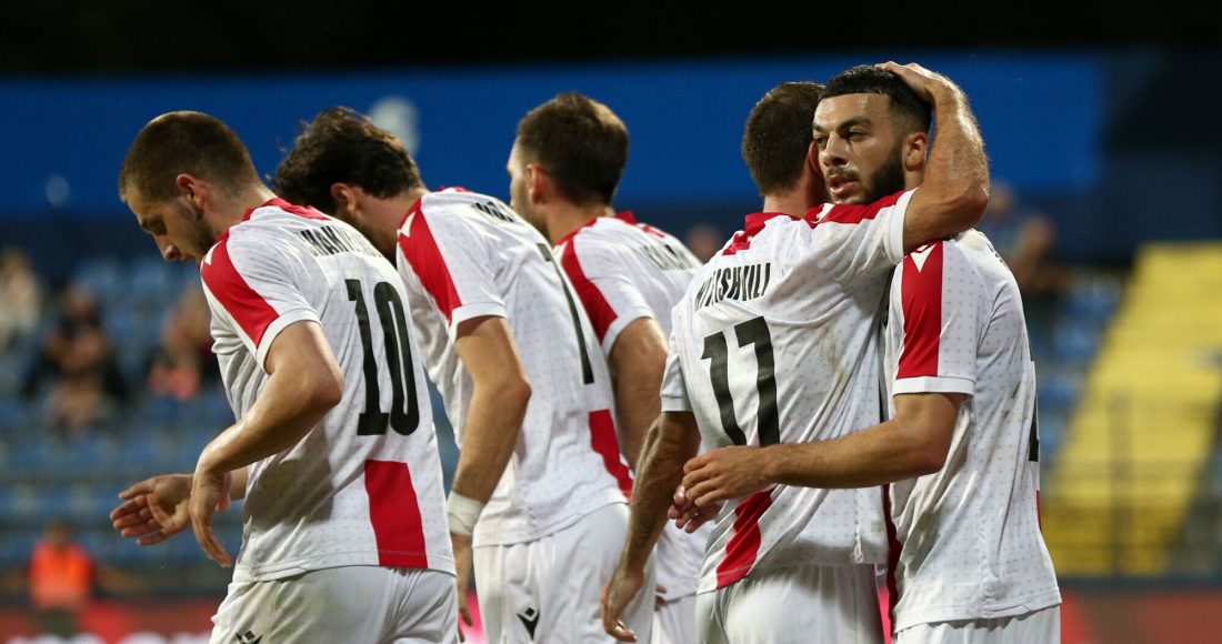 Сборная Грузии победила Черногорию в товарищеском матче в преддверии Евро