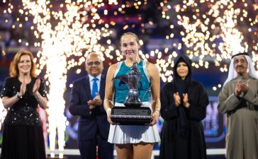 Мирра Андреева стала победительницей теннисного турнира WTA 1000 в Дубае, обыграв Тосон